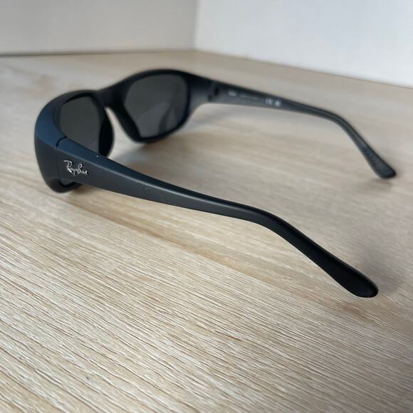 Ray-Ban RB2016 Daddy-O W2578 Sunglasses Black Rubber 59-17-125 Excellent Cond! - Picture 7 of 8